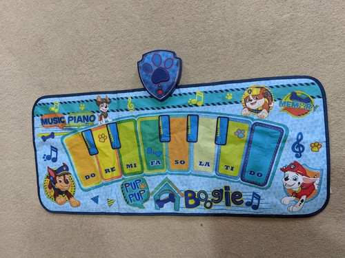 Paw patrol piano - paw,