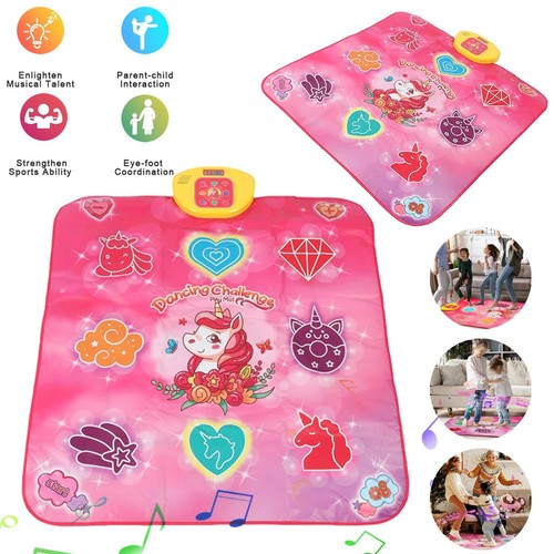 Unicorn music dance mat - unicorn,