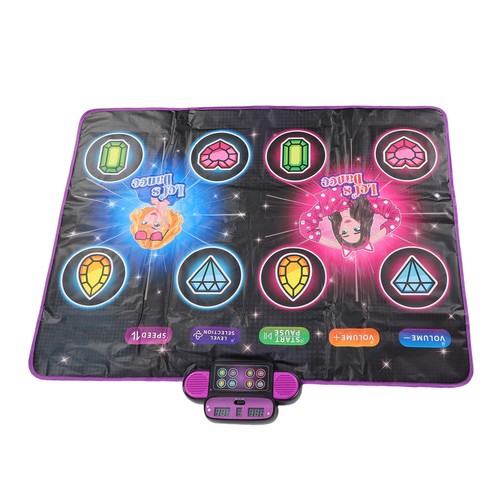 Dance mat with - with, player