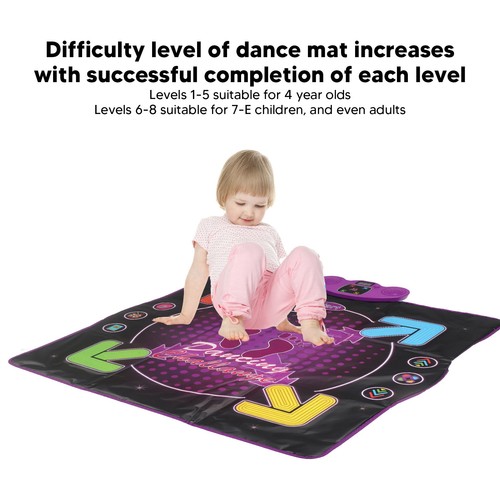 Led dance mat music game - led, pad