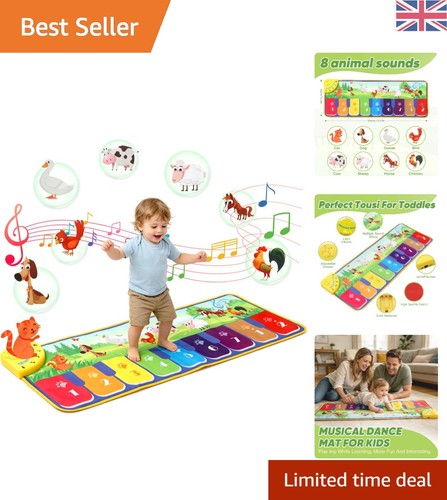 Interactive kids piano mat - interactive,
