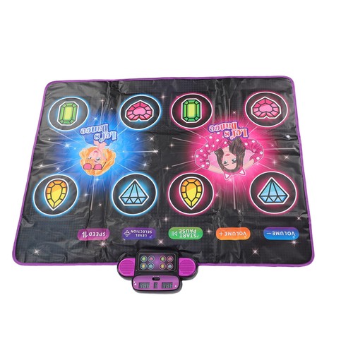 Dance mat with double - dance,